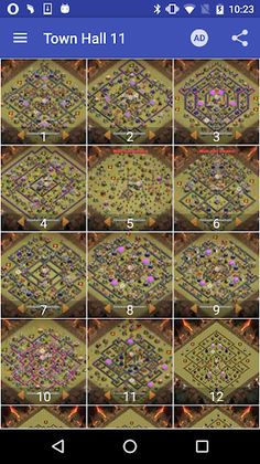 War layouts for Clash of Clans - Screenshot 3