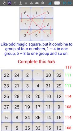 Magic square rule - Screenshot 3