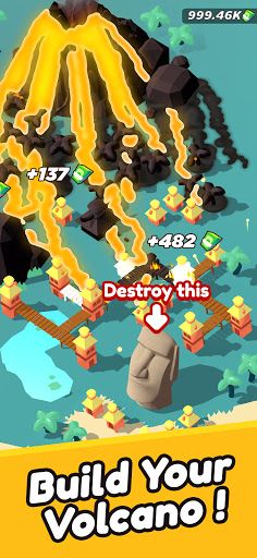 Idle Volcano - Screenshot 1