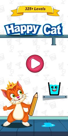 Happy Cat - Fill the Glass - Screenshot 1