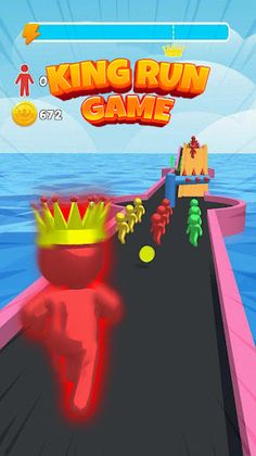 King Run: 3D Color Runner Game - Screenshot 1