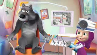 Masha and the Bear: Dentist - Screenshot 1