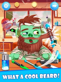 Makeover Games Shave Salon - Screenshot 1