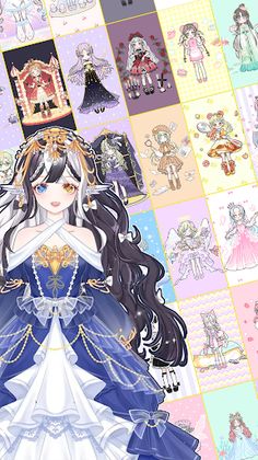 Makeup princess anime dress up - Screenshot 3