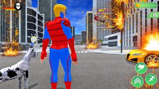 Flying Spider Superhero Games - Screenshot 2