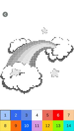 Rainbow Pixel Art - Screenshot 4