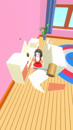 Angry Hammer Girl - Screenshot 4