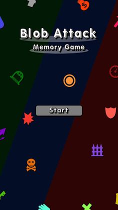 Blob Attack: Memory Game - Screenshot 1