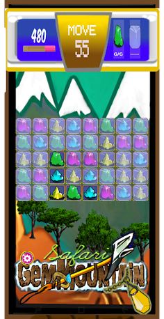 Gem Mountain Match - Screenshot 4
