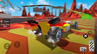 Flying Car Formula Jet Racer - Screenshot 2