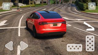 Model X Electric Tesla Parking - Screenshot 2