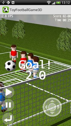 Toy Football Game 3D - Screenshot 2