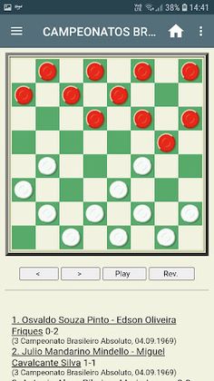 Campeonatos Damas Brasileira - Screenshot 4