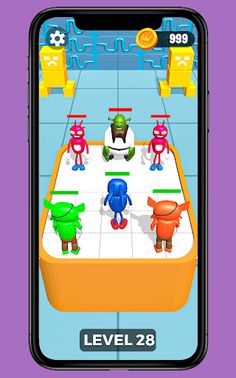 Merge Rainbow Fusion Fight 3D - Screenshot 1