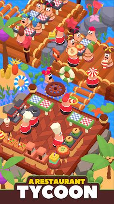 Island Food Tycoon: idle game - Screenshot 1