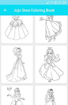 Jojo Coloring Siwa Book - Screenshot 2