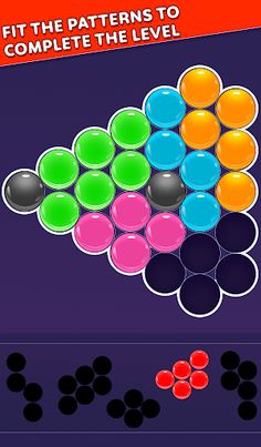 Bubble Tangram Puzzle Master - Screenshot 2