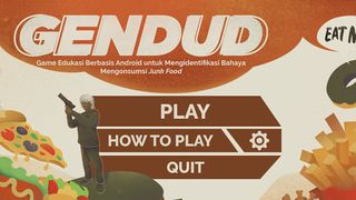 GENDUD: Attack on Junk Food - Screenshot 1