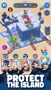 North War: Island Defense 3D - Screenshot 1