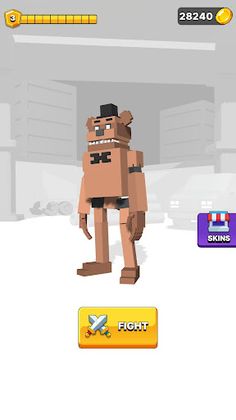 Voxel boxer: Ragdoll fighting - Screenshot 2