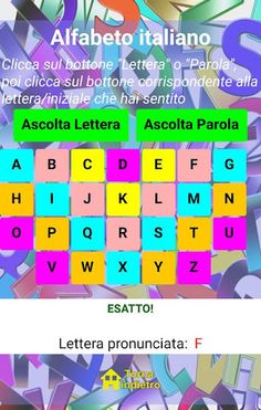 Alfabeto italiano - Screenshot 3