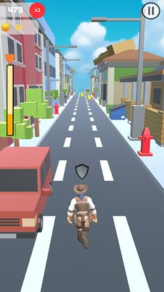 Cowboy Run 3D - Screenshot 2