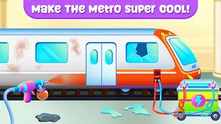 Train cleaning game - Screenshot 2