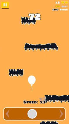 Balloon Dash : Geometry fly - Screenshot 2