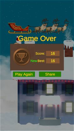 Chimney Hop -Santa Present Del - Screenshot 4