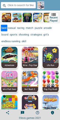 Levo MiniGame - Screenshot 1