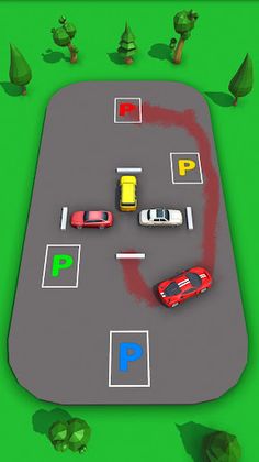 3d Car Parking-Parking Car out - Screenshot 1