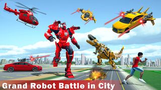 Flying Taxi Robot Transform 3D - Screenshot 1