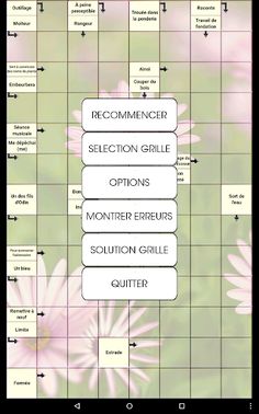 Mots Fléchés Mars 2017 - Screenshot 2