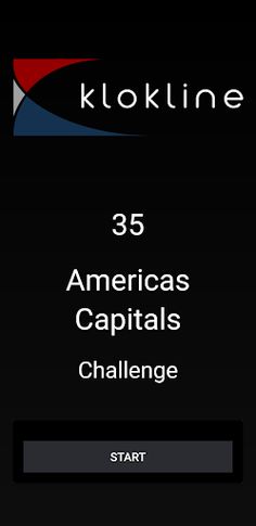 35 Americas Capitals Challenge - Screenshot 1