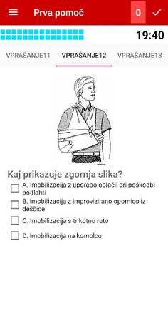 Prva pomoč Kviz - Screenshot 2