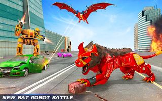 Lion Robot Transform Games 3d - Screenshot 2