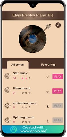 Elvis Presley Piano Tile - Screenshot 3
