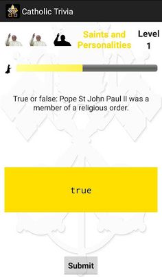 Catholic Trivia - Screenshot 3