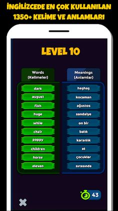 İngilizce Kelime Öğrenme Oyunu - Screenshot 3
