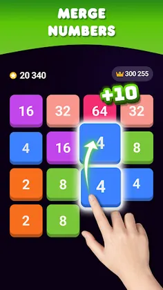 Merge Blocks Number Game 2048 - Screenshot 1