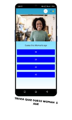 Guess woman age-trivia quiz - Screenshot 2