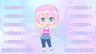 Cutie Girl Dress Up - Screenshot 1