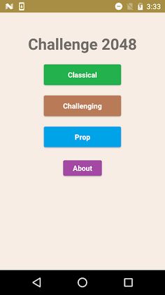 2048 Challenging - Screenshot 1