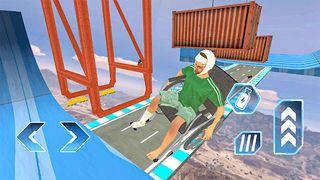 Wheelchair Rush - Stunt Racing - Screenshot 2