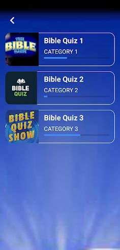 Shalom Bible Quiz Game App - Screenshot 3