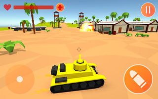 Craft Cube Tank Battle 3D Wars - Screenshot 3