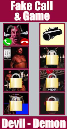 Fake Call Devil Game - Screenshot 2