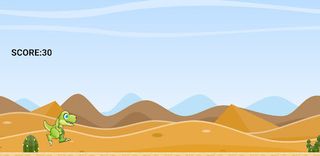 Dino T-Chro Runner - Screenshot 1