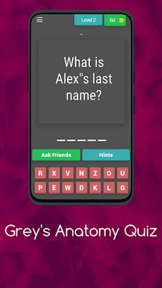 Grey's Anatomy Quiz - Screenshot 3