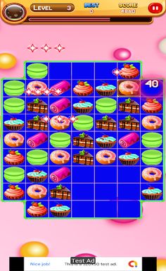 Delicious Cake Puzzle - Screenshot 1
